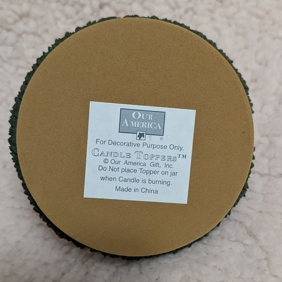NWT Our America Gift Barn candle topper - Picture 5 of 7